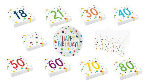 Happy birthday confetti - happy,