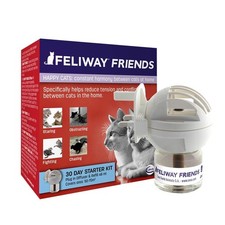 FELIWAY Friends 30 Day Cat Calming Plug In Pheromone Diffuser Starter Kit, 48ml