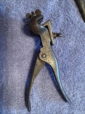 Antique Vintage Cast Iron Saw