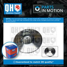 2x Brake Discs Pair Solid