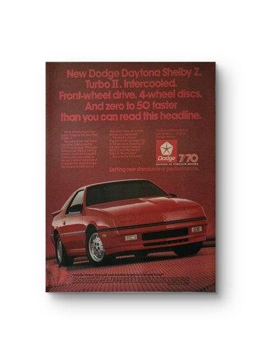 10x12 1987 dodge daytona - 10x12,