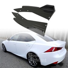 For Lexus IS350 IS250 CT200h Sport Rear Bumper Diffuser Spoiler Spat Canards