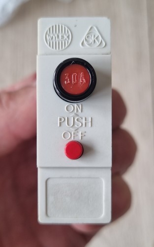 Wylex bs3871 push button - bs3871,