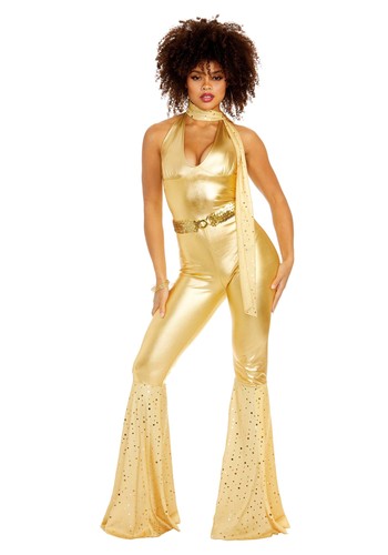 Women gold disco fox adult - fox,