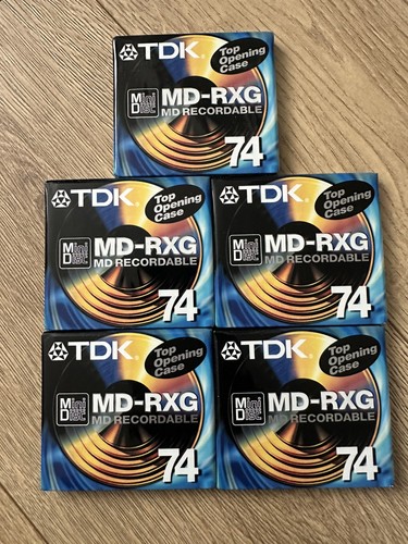 Tdk mini disc rxg md - disc,