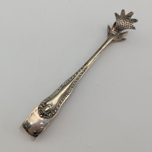 Antique silver plated sugar - silver,