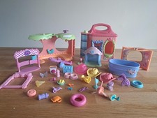 Lots of LPS accessories, parts for Littlest Pet Shop animals, houses or