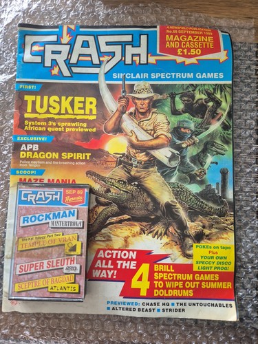 Crash spectrum magazine - crash,
