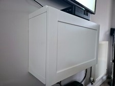 ikea white storage cupboard