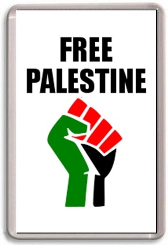 Fridge magnet free palestine - magnet,