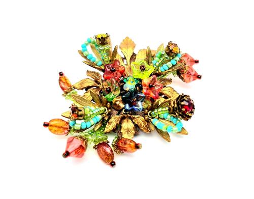 Lovely hand made - brooch,