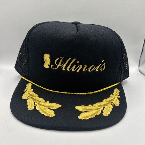 Vintage illinois trucker hat - trucker,