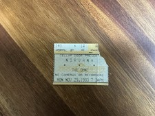 1993 Nirvana Ticket Stub Nov