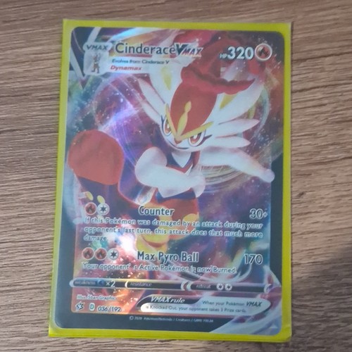 Pokémon tcg cinderace vmax - tcg,