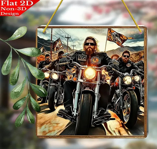 Large motorcycle biker - large,
