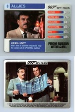 Kerim Bey #8 Allies 007 Spy Files 2002 James Bond CCG Trading Card
