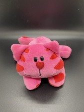 Vintage Tesco 2005 Red Kitten Cat 6" Soft Toy Flioppy Plush Beanie Comforter