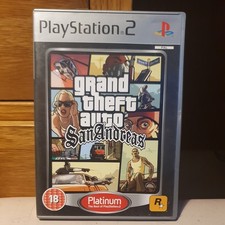 Grand Theft Auto: San Andreas (PlayStation 2)(PS2) with manual & tested (no map)