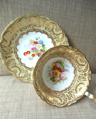 Coalport stunning antique - coalport,