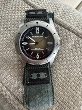 Terrain Watch With Green Adjustable  Strap