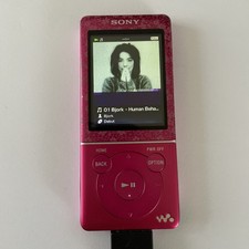 Sony Walkman NWZ-E474 Slim Digital 8GB Media Player Pink