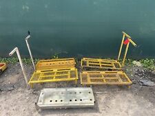 JobLot Stel trolley Skate £500+vat railway Track Line Link Rail Buggy Platform