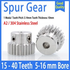 Mod 1 Stainless Steel Pinion