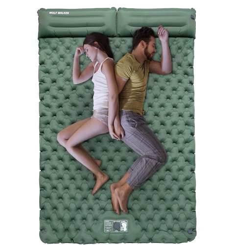 Double sleeping pad with - sleeping,