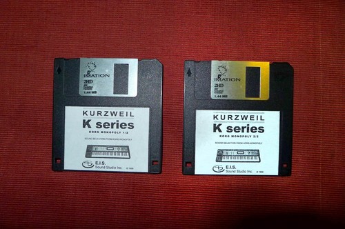 Floppies with korg monopoly - with,