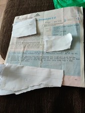 Triumph Toledo 1975  log book memorabilia wall art barn find