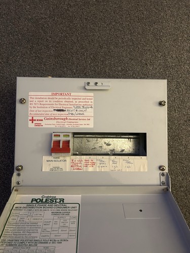 Crabtree polestar 6way single - crabtree,