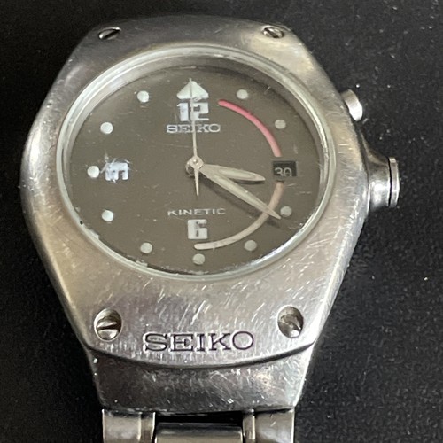 Seiko kinetic 3m22 0d39 - seiko, auto