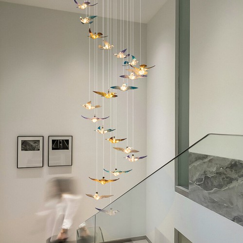 Led spiral colorful - colorful, acrylic