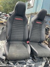 ABARTH FIAT 124 SPIDER BLACK LEATHER & ALCANTARA SEATS WITH BOSE SPEAKERS INC