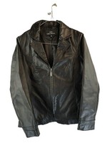 WALLACE SACKS Black Leather