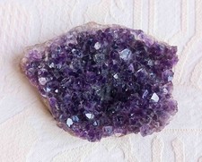 Amethyst Druzy Stone Purple Rock  Crystal Natural 10 x 8 cms 