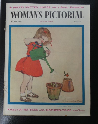 Vintage magazine woman - magazine, woman's