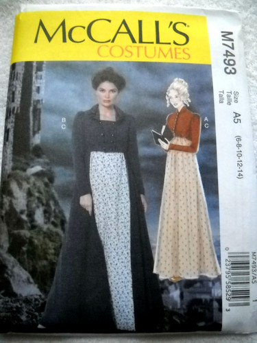 Regency empire dress jacket - dress,