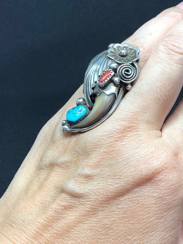 Navajo turquoise ring size - size, us