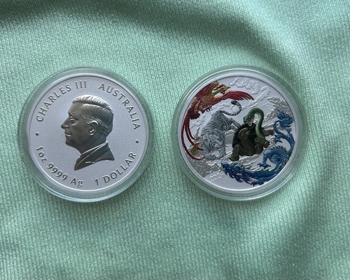 1oz silver chinese myths - 1oz,