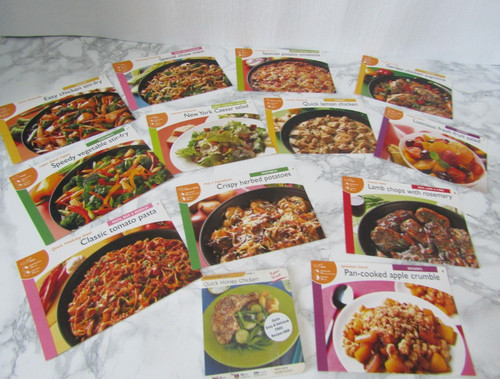 Vintage recipe menu cards - vintage,