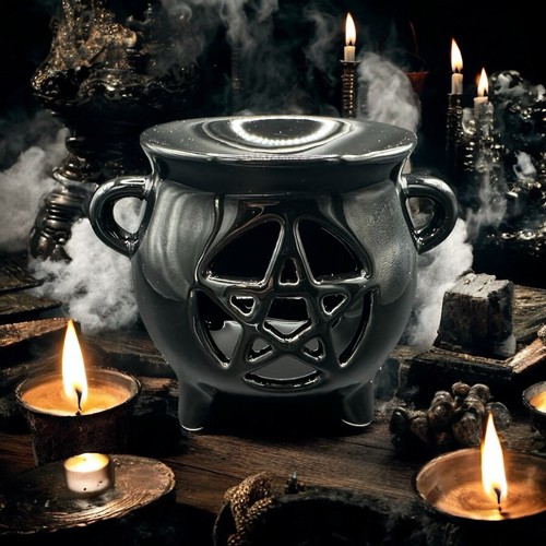 Ceramic oil burner - ceramic, wax