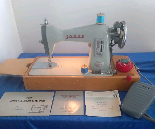Jones vintage sewing machine - jones,