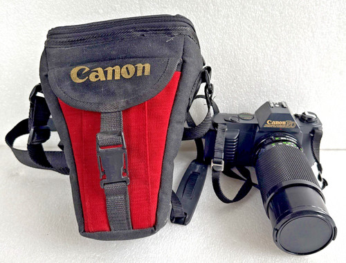 Canon t50 slr camera - -, sun