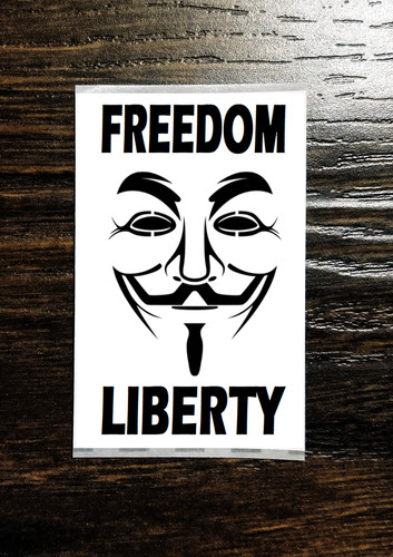 Freedom liberty anonymous - freedom,