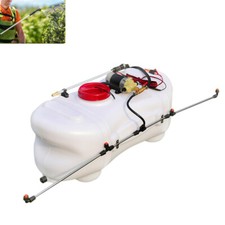 12V AGRICULTURAL QUAD ATV SPRAYER SPOT 100L LITRES TANK W/ LANCE PRESSURE GAUGE