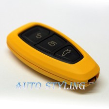 Yellow Key Cover Case for Ford Smart Key Remote Protector Shell Bag Skin Fob 39