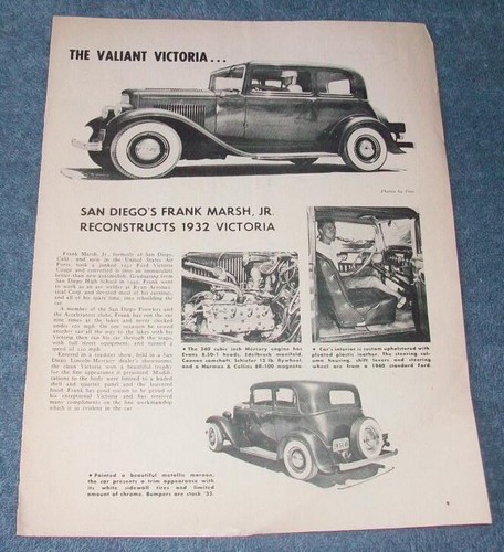 1932 ford vicky hot rod - 1932,
