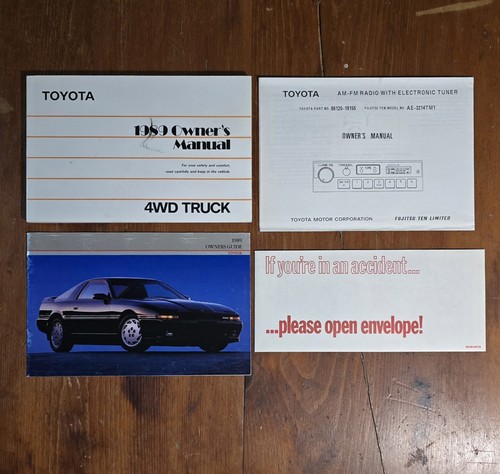 1989 toyota 4wd truck owners - 1989,