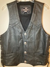 RIVER ROAD Black LEATHER